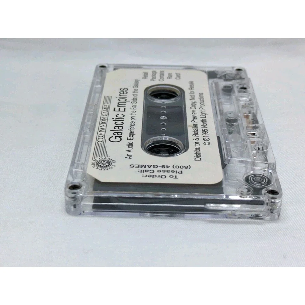 Rare Companion Games Galactic Empire CCG Retailer Promo Cassette Tape